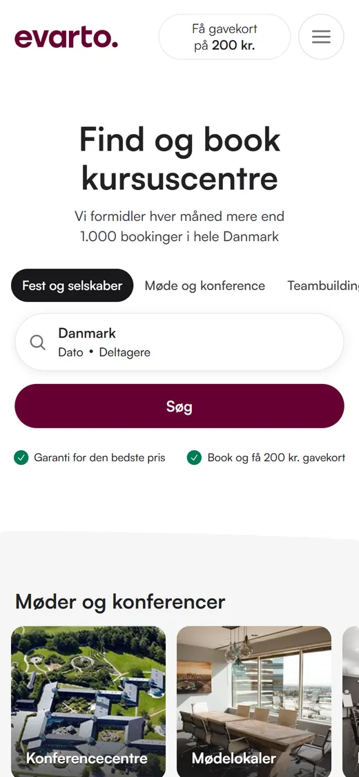 Home on mobile