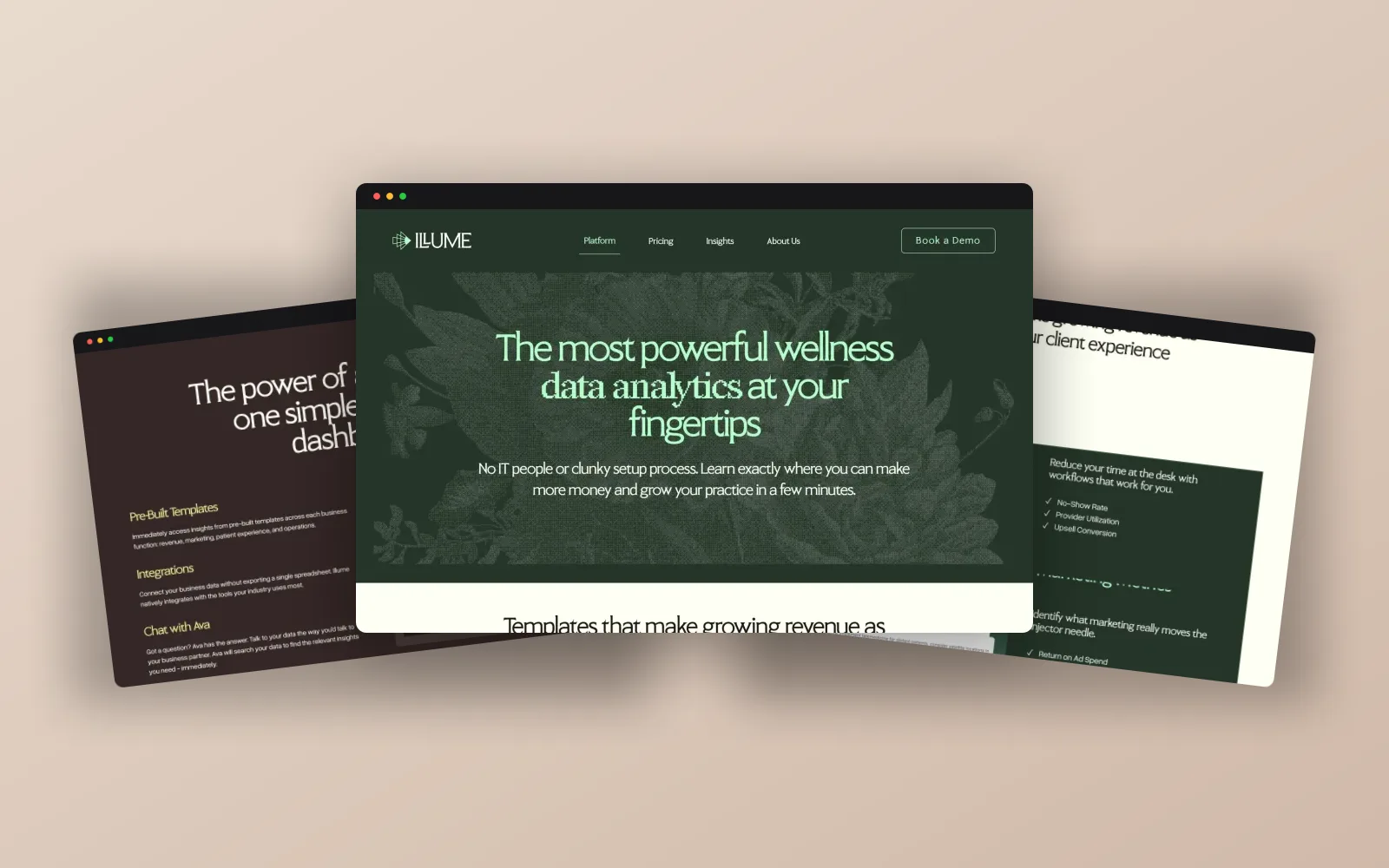 Key screens