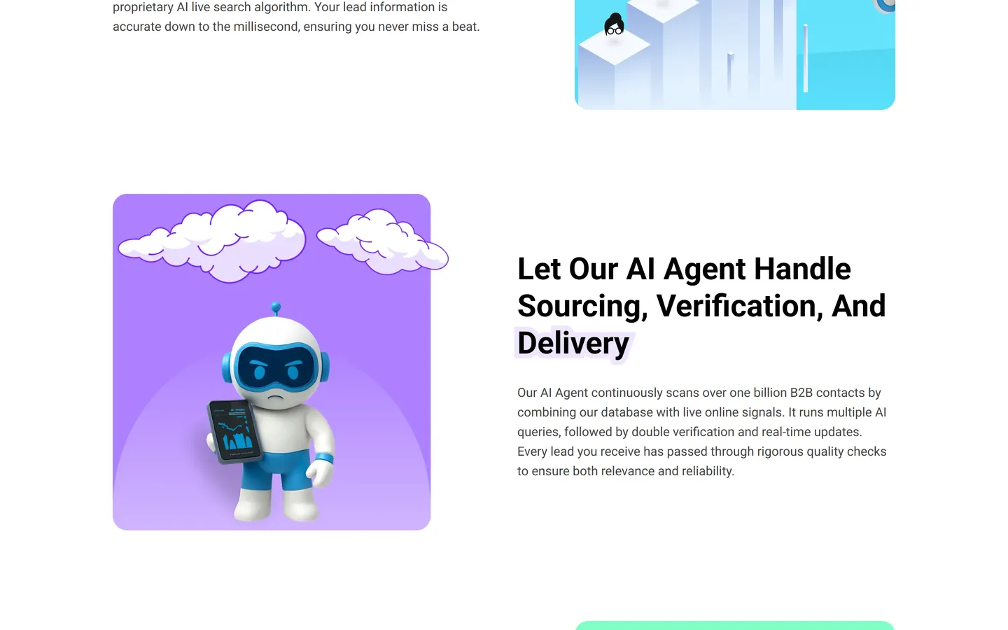 How the sourcing agent works