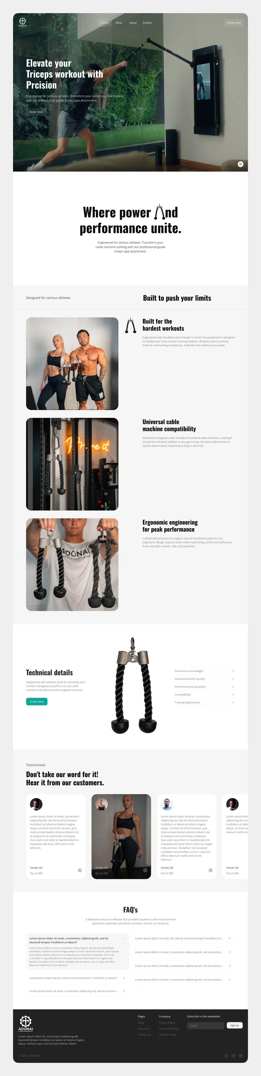 The full product page