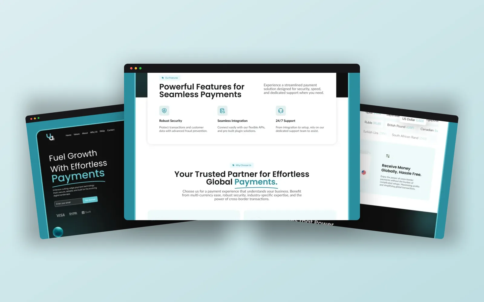 Key screens
