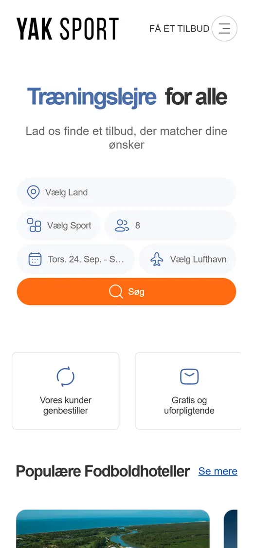 Home on mobile